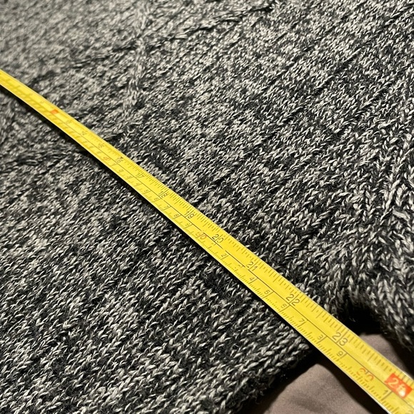 Pendleton Sweater Fisherman Grey Medium Men's Vintage Wool Acrylic Gray - Picture 6 of 9